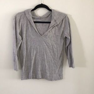 Grey hoodie